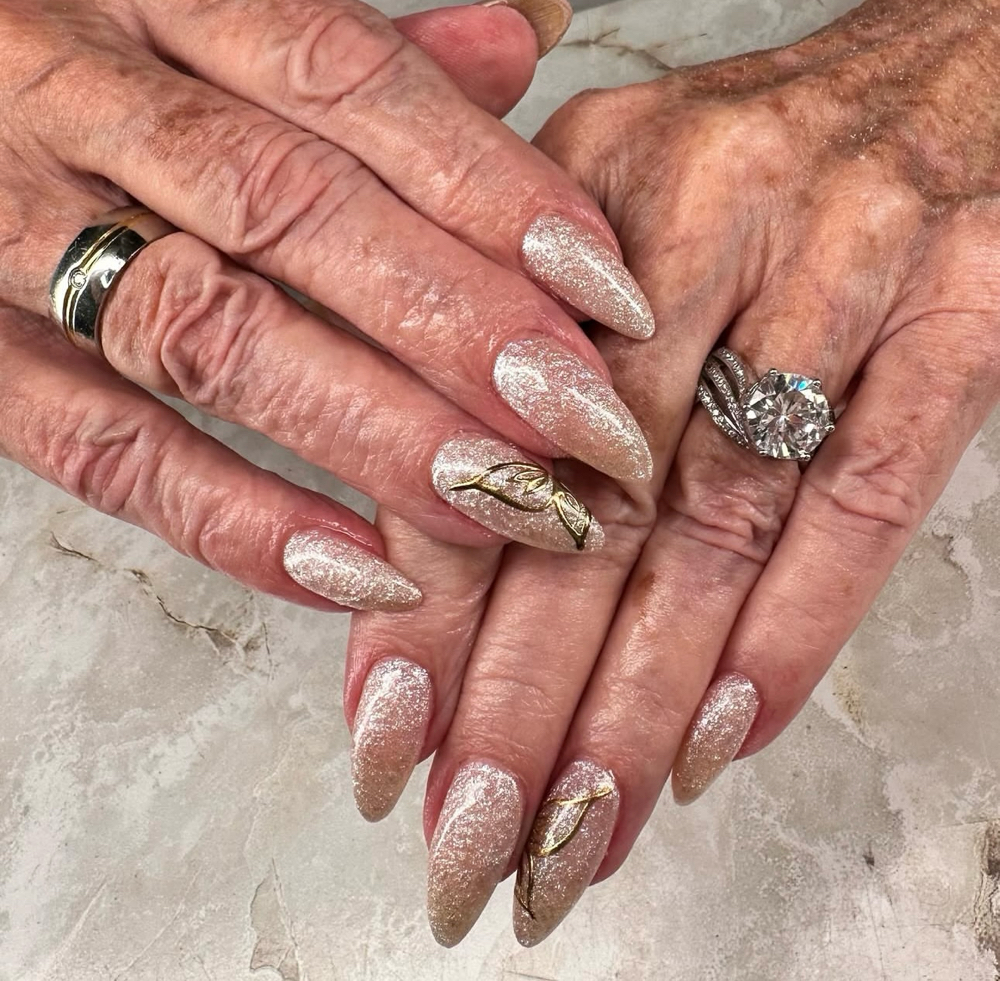 NAIL ART 2 FINGERS