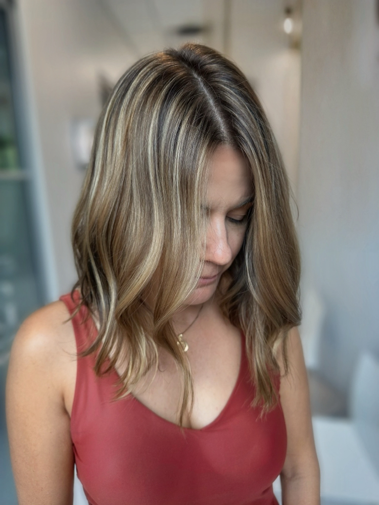 Base & Partial Highlight at Coastal Hues in Wellington, FL