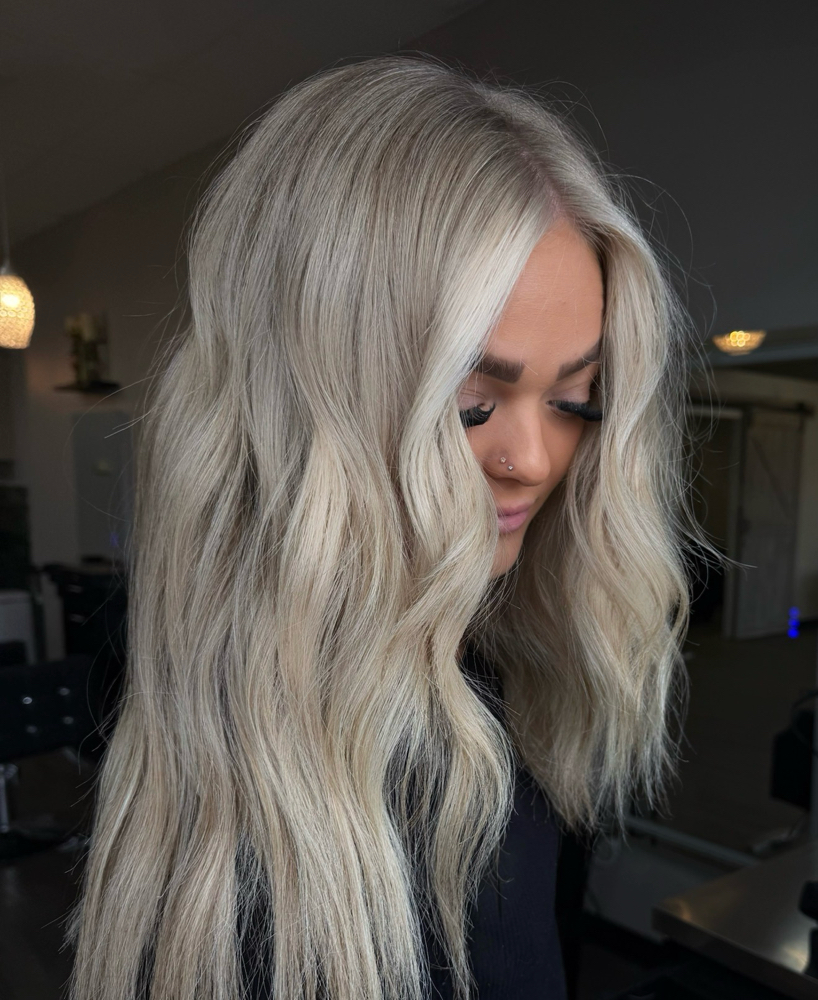 • full blonde/ micro foil