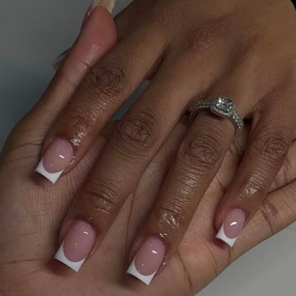 French Polish at Cuticle Culture by Kyla in Bartlesville, OK
