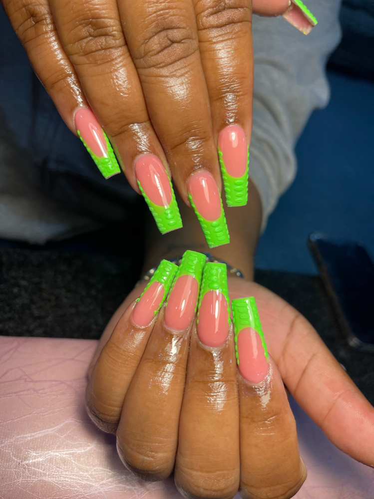 Croc Print Design