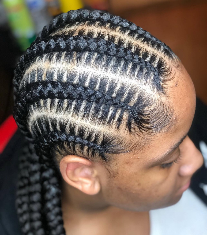 Feedin Stitch Braids – 5-6 Braids