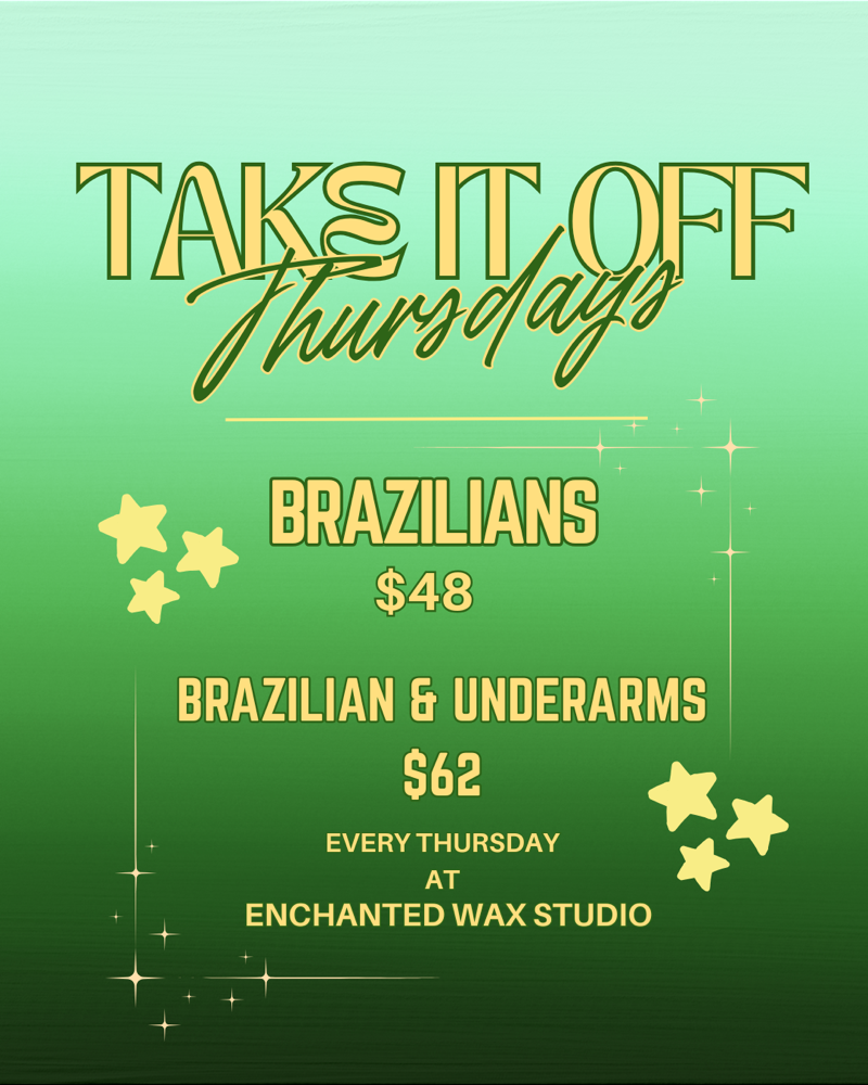 Take It Off Thursday Braz & UA