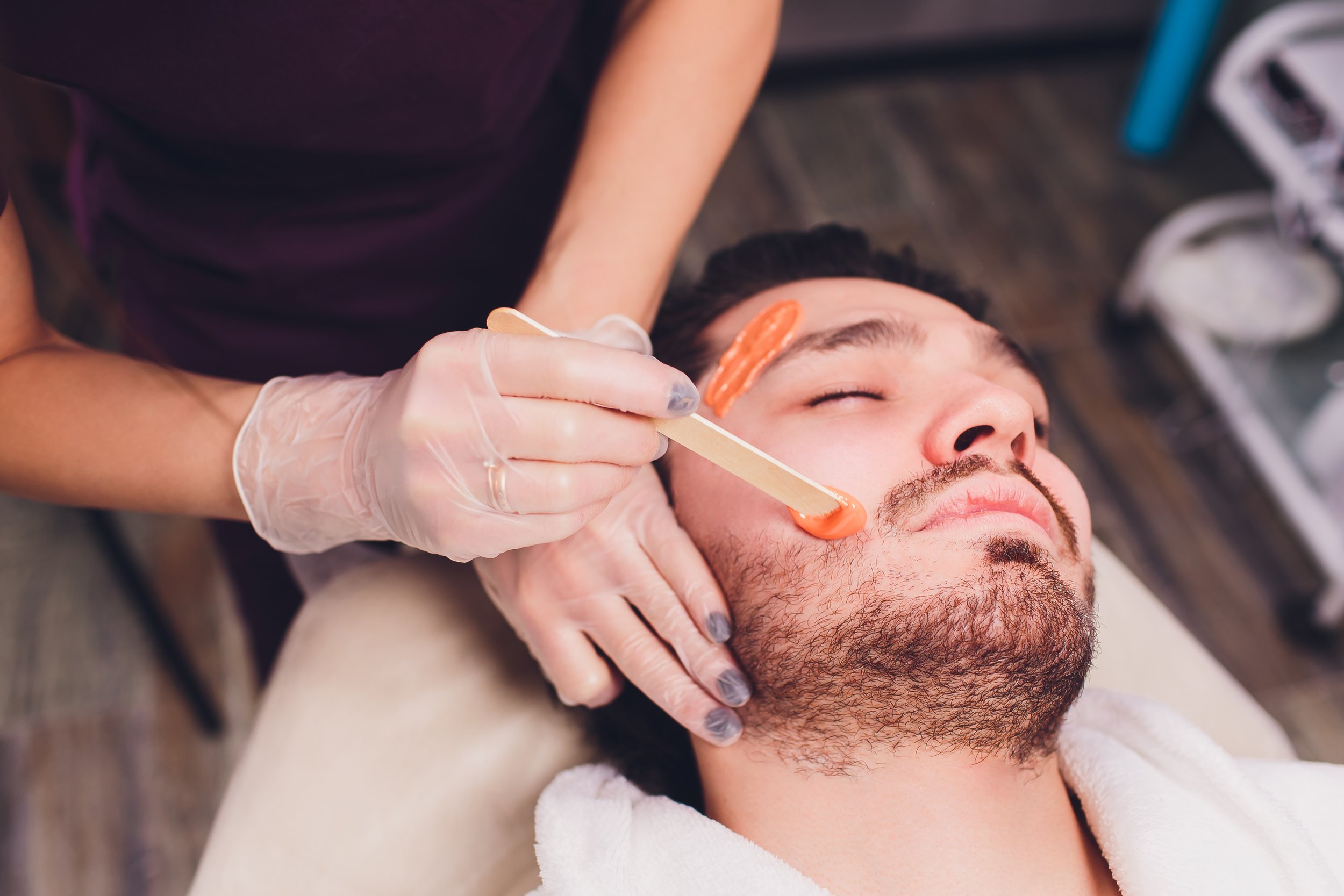 Chin Wax Men