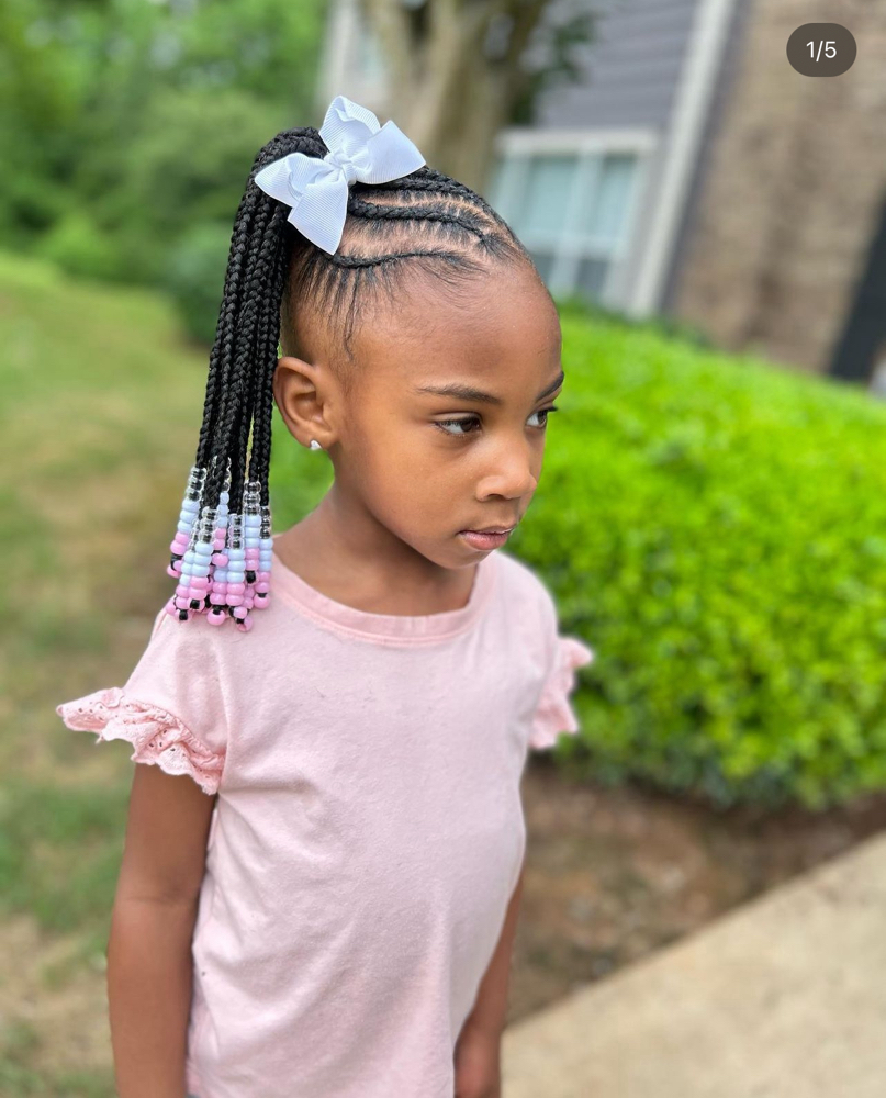 Kids BASIC scalp braids ✨