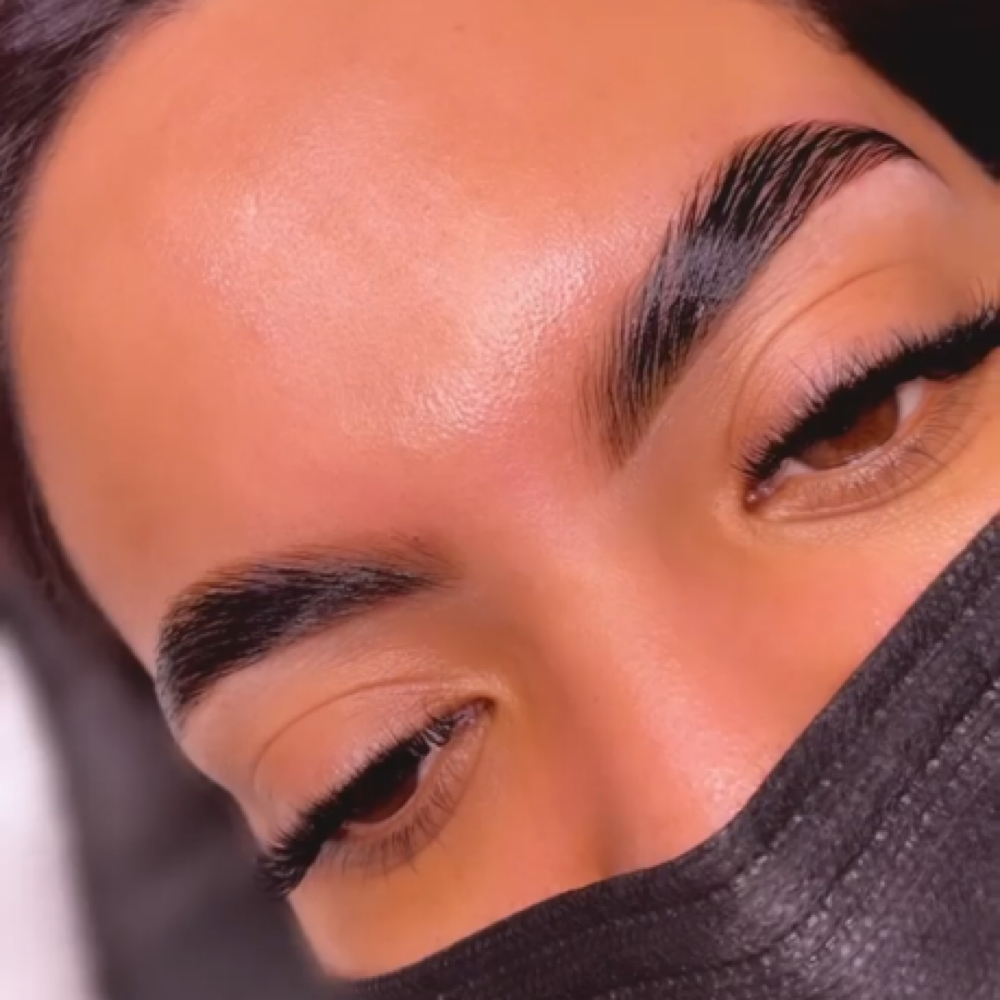 Brow Lamination at Vida Beauty Artistry in Fort Worth, TX