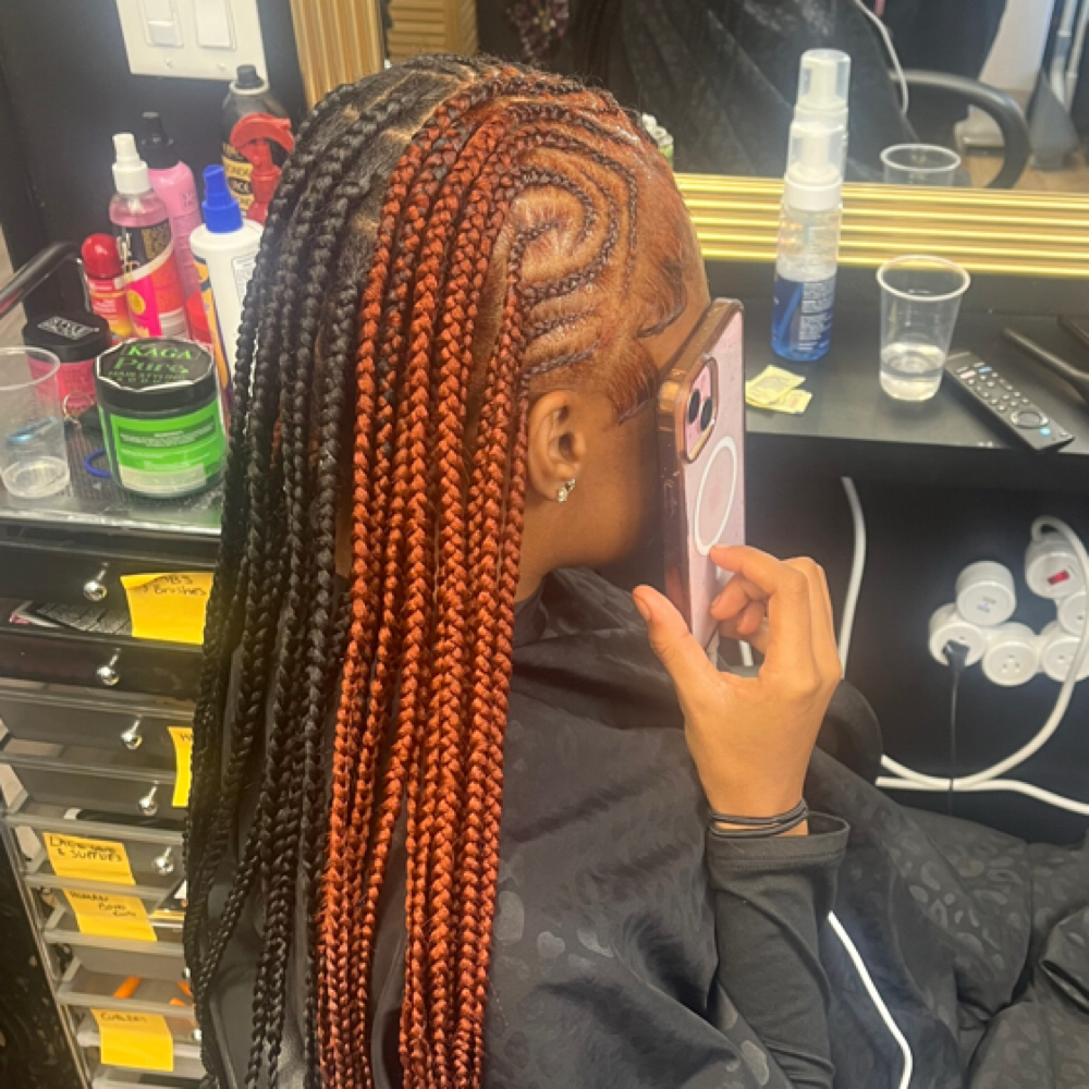 Tribal / Fulani Braids at Hair by sani in Sacramento, CA