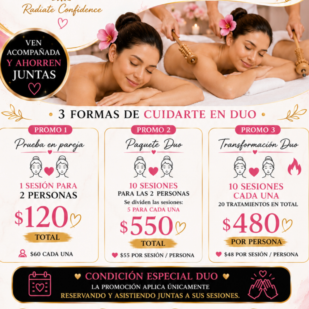 Maderoterapia Duo🎀 at Leidy Cornelio Spa in Aurora, CO