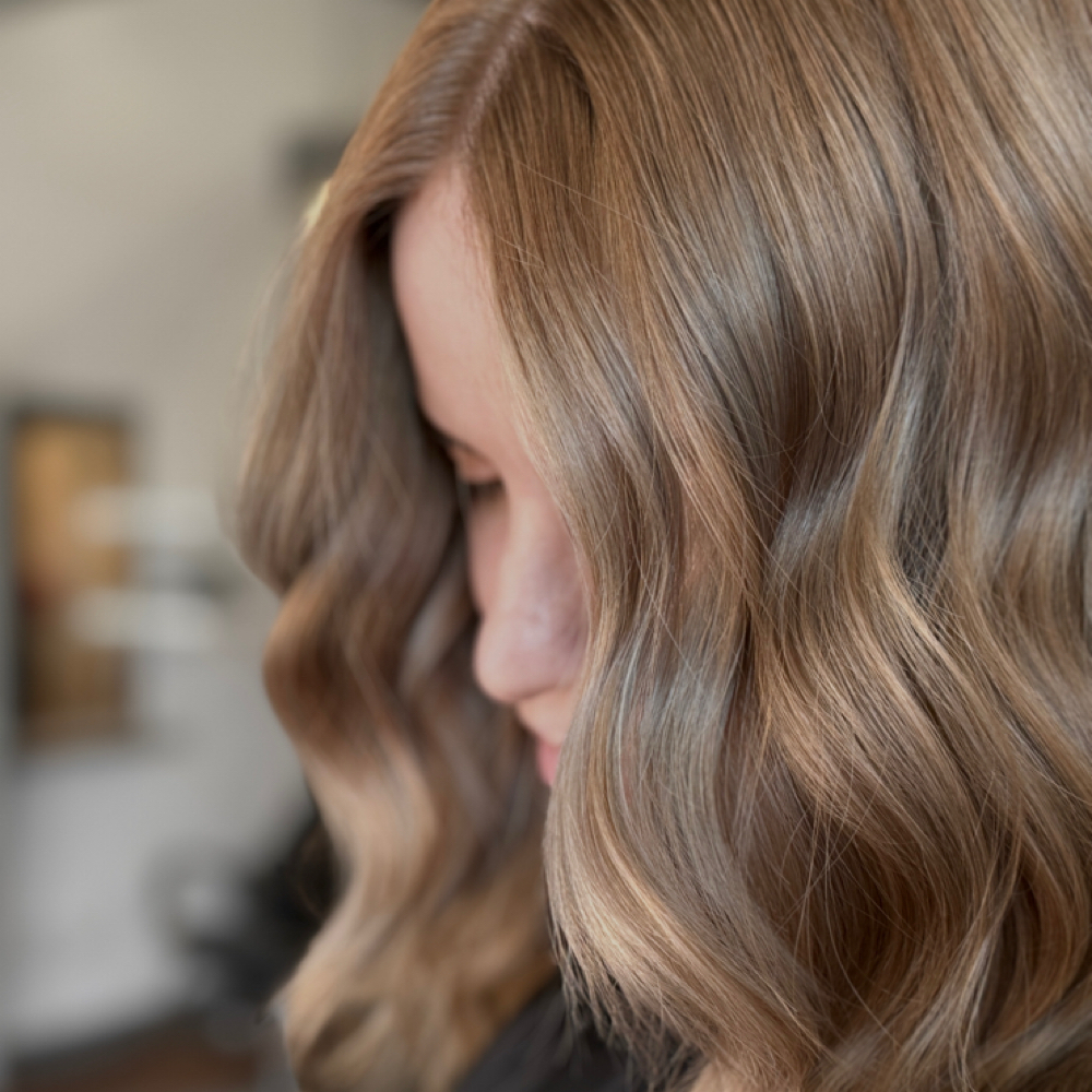 Lowlights + Haircut at Tease Hair Studio in Manhattan, KS