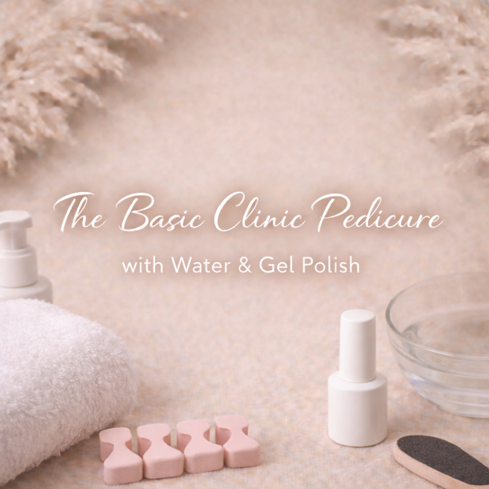 💧The Basic Clinic Gel Pedicure w/w