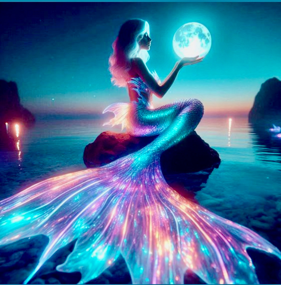 Mothers Day Mermaid Glow