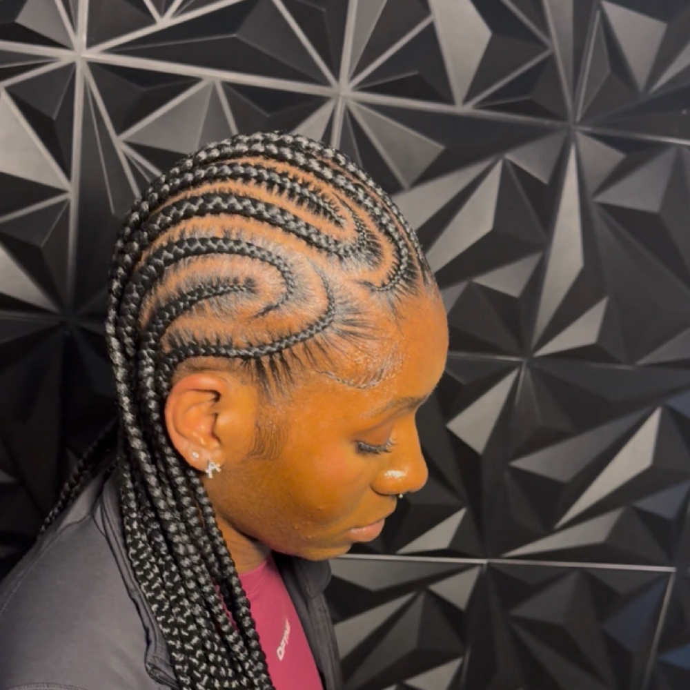 Trillest Stitch Braids at Trillest Styles in Houston, TX