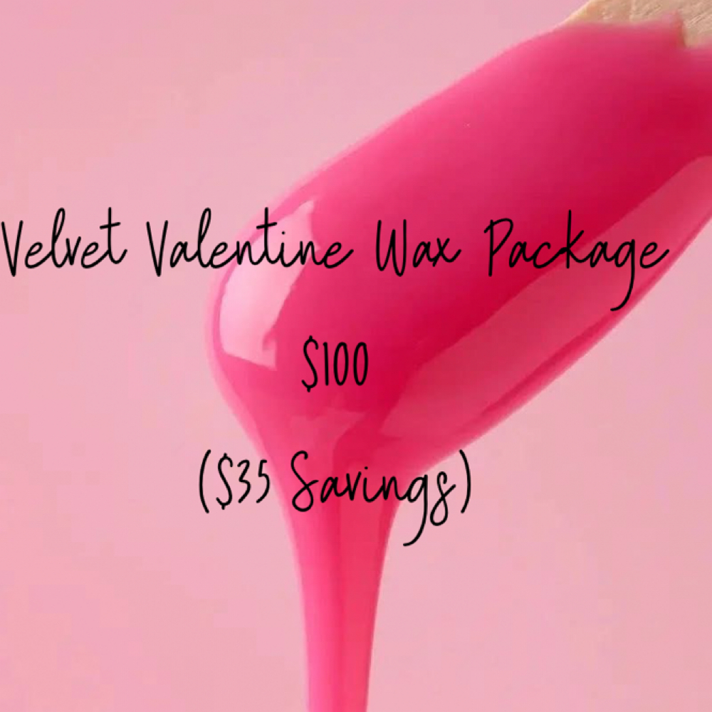 Velvet Valentine Wax Package at Magnolia & Moss Esthetics by Vanessa Burton in Somerset, KY
