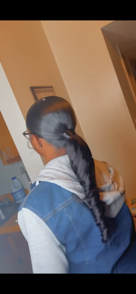 Sleek Ponytail
