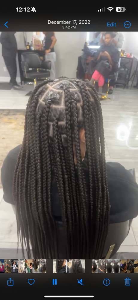 Large Knotless