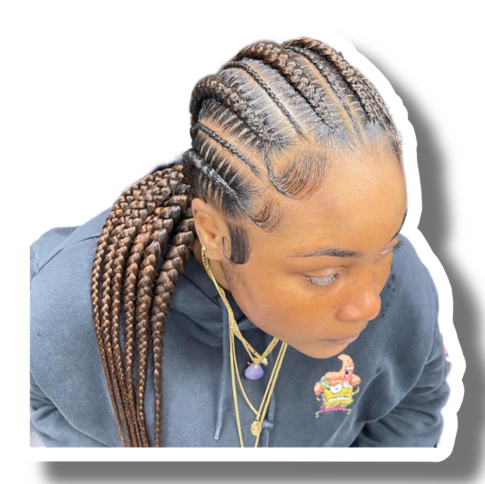 Feed In Stitch Braids