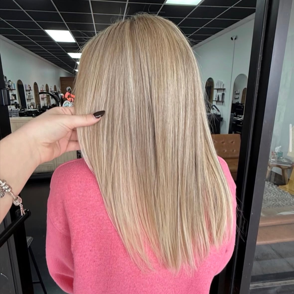 Partial Highlight w/ Roots & Lows at Volume Beauty Lounge in Augusta, GA