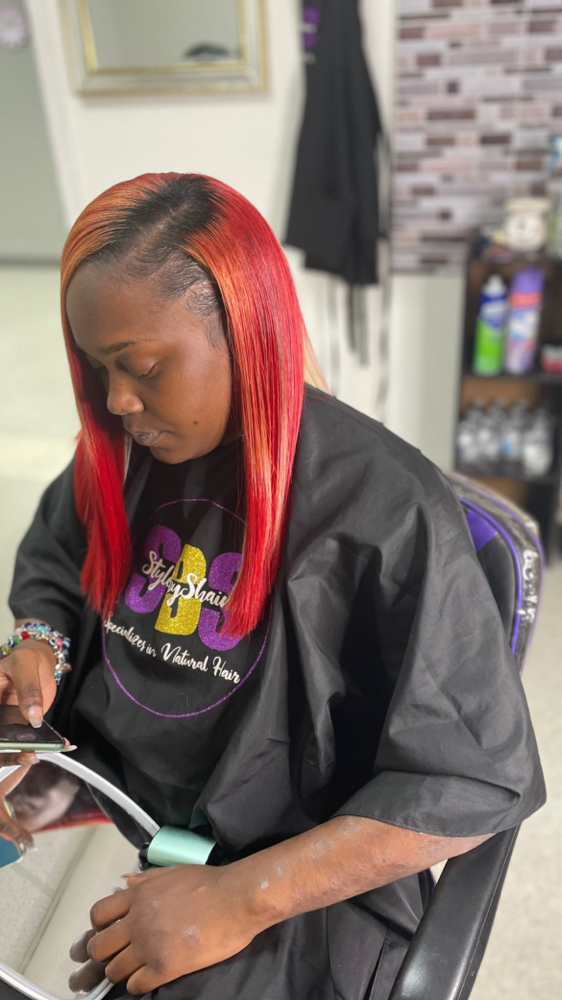 Quickweave W/ Leaveout