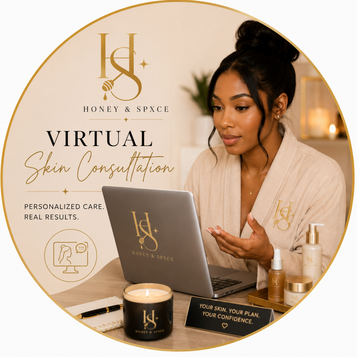 Virtual Skin Consultation at Honey & Spxce in Union, NJ