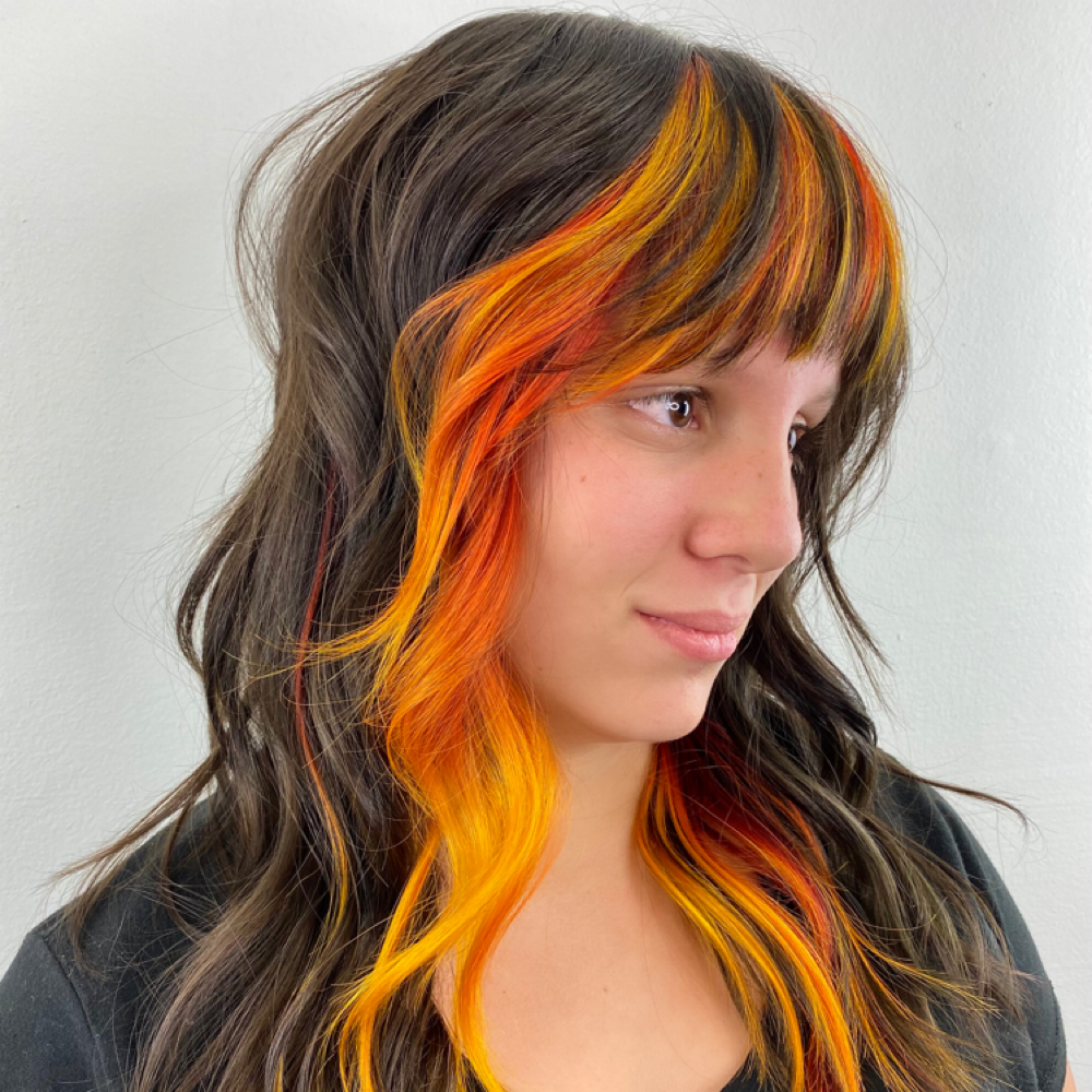 Bang Trim at Iron & Ivy Salon in Baytown, TX