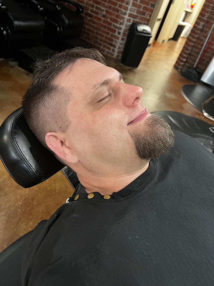 Beard Trim And Partial Shave