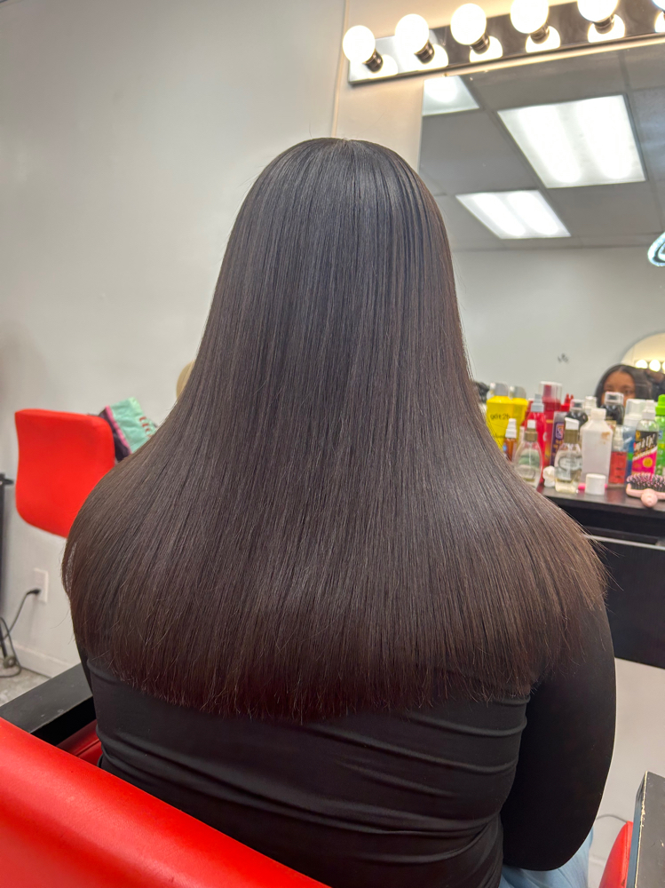 Silk Press Treatment ✨ at Elegant Hair Palace in Rochester, NY