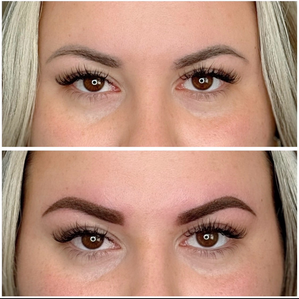 2-3.5Yrs + Eyebrows Color Refresh at Katie Brows and Cosmetic Tattoo in Monroe, CT