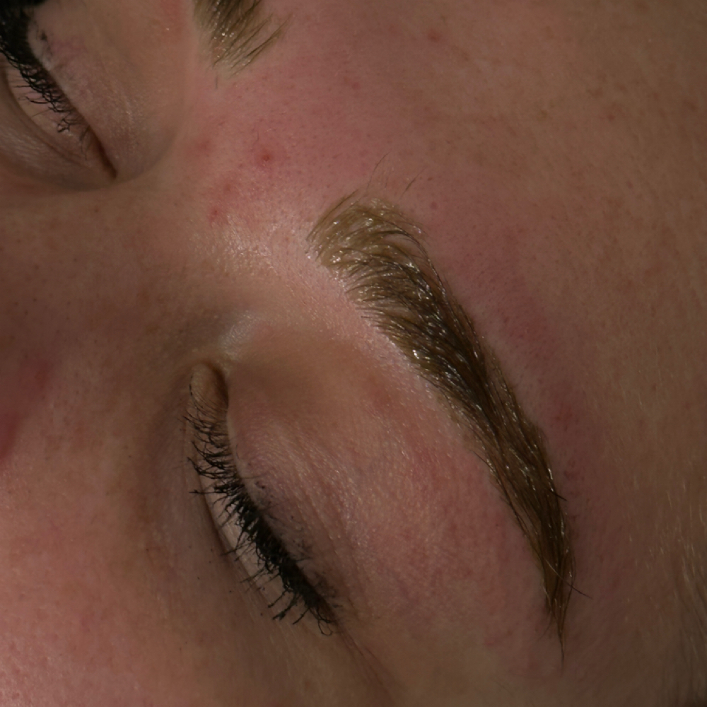 brow tint at Makenzi Caringella in laguna hills, CA