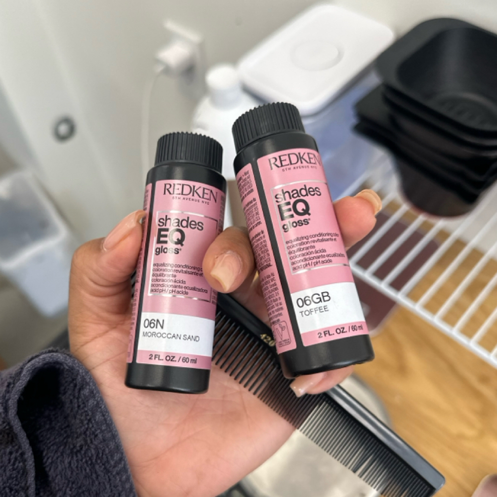 JUST a Gloss at CNB hair by Britney in Granada Hills, CA