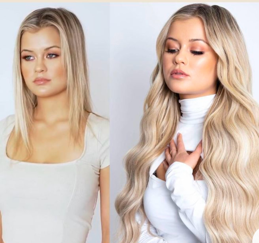 Hair Extensions Instalation