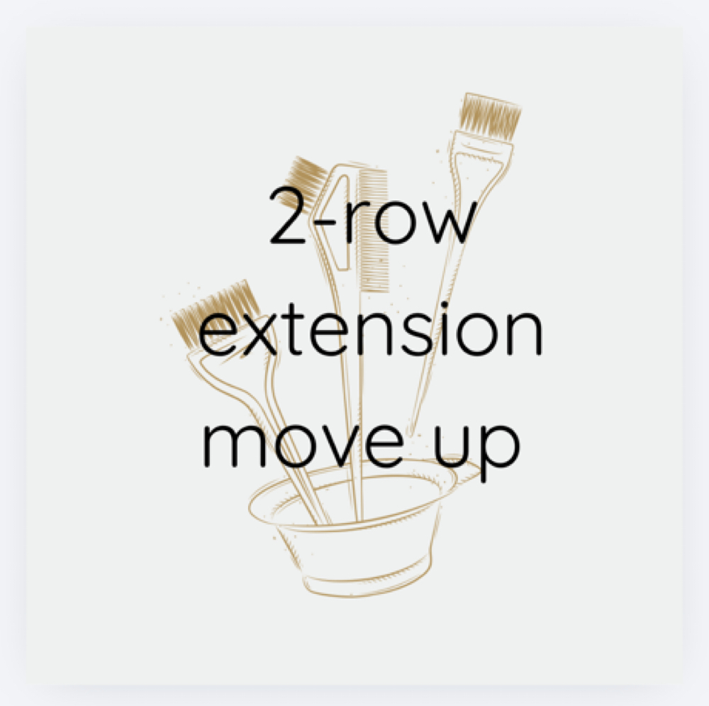 2 Row Extension Move Up at Ellington Grey Studio in Cullman, AL