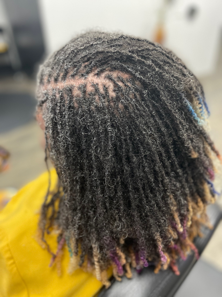 Sister/Microlocs Retie