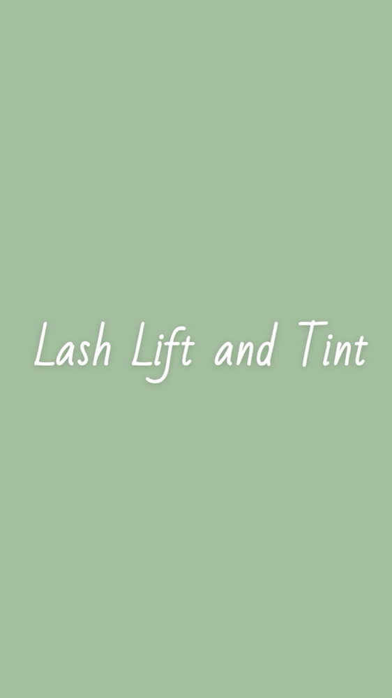 Lash Lift And Tint