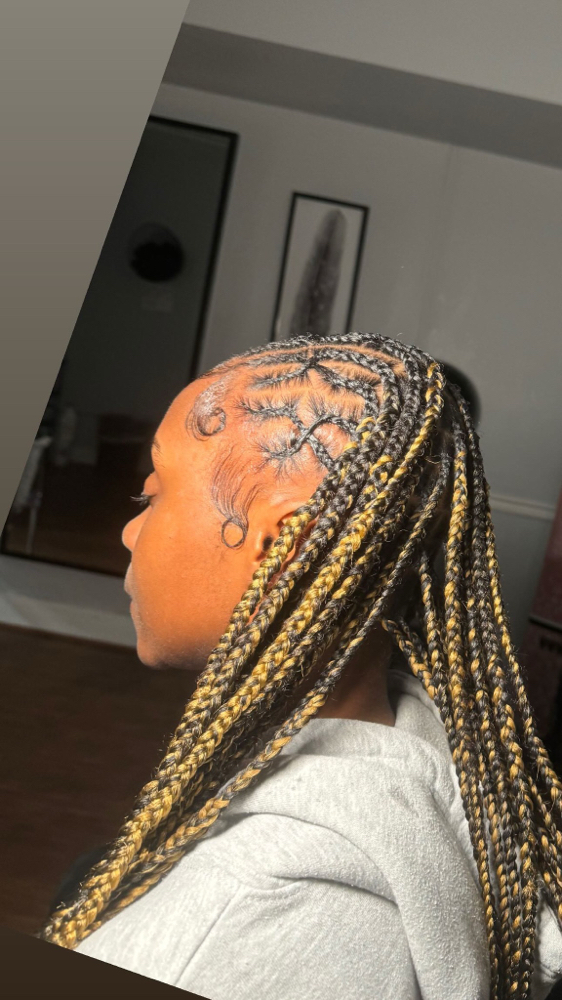 Fulani Braids- Small Knotless