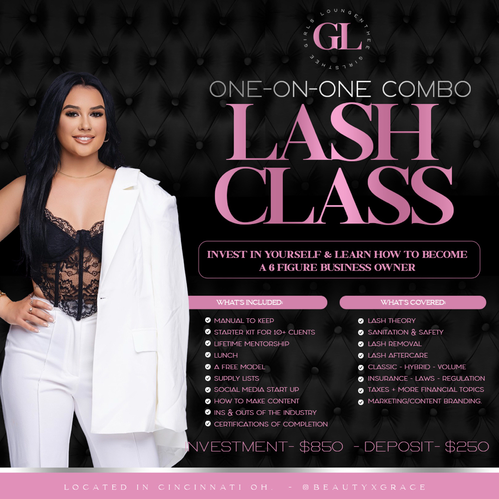 1 on 1 Combo Lash Extension Course