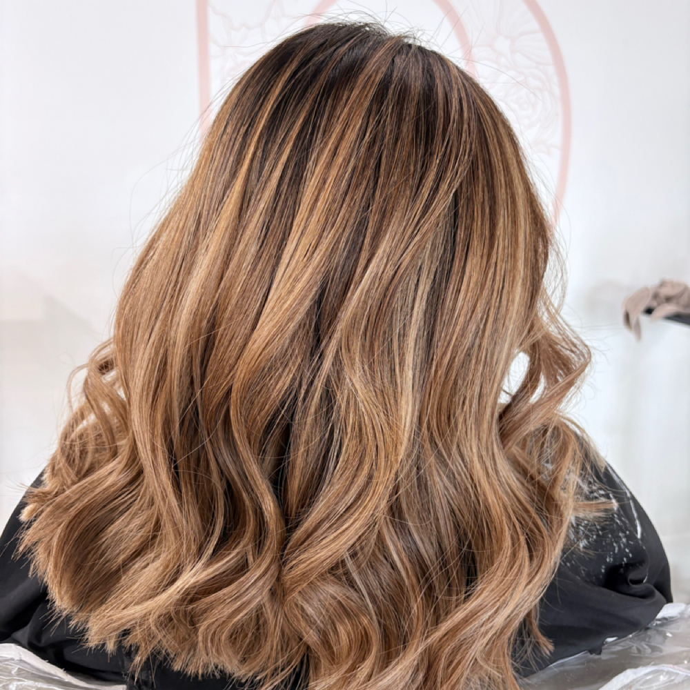 Haircut at Rhinestone Revival hair co. in Farmersville, TX