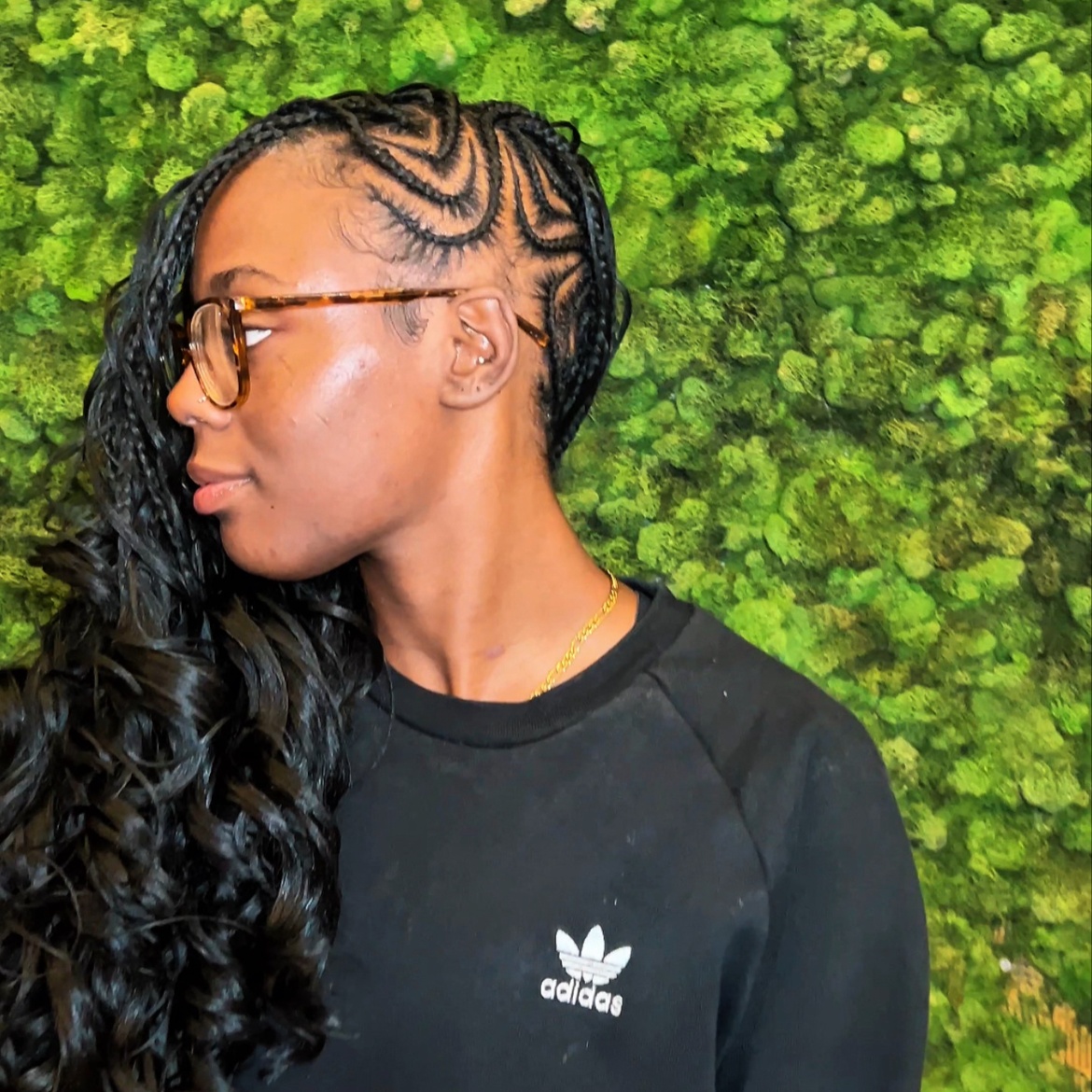 Boho Braided Mohawk (Waist Length) at Miya's Creations in Hyattsville, MD
