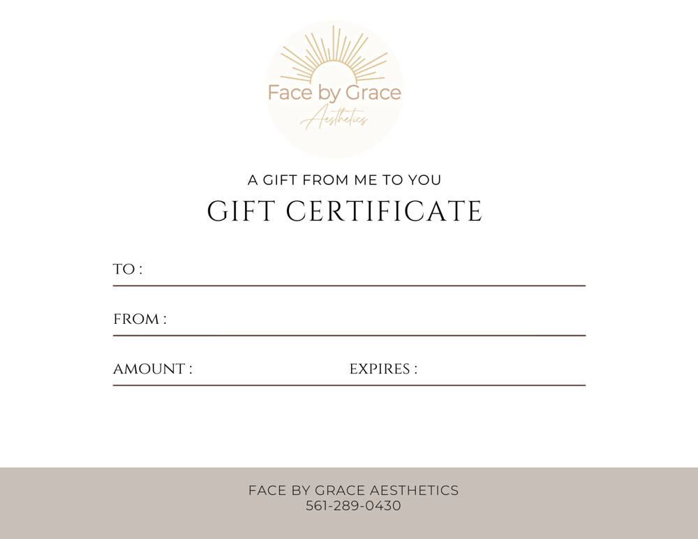 Gift Certificate