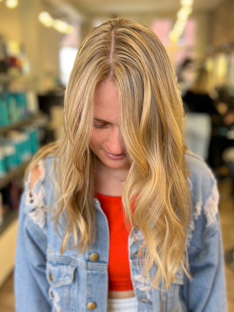 Partial Highlight + Gloss + Blowout at Patrice B Hair in Boston, MA