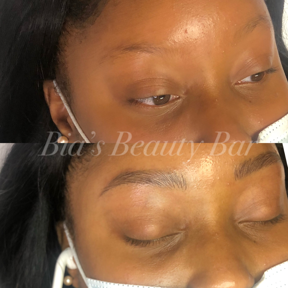 Microblading at Bia's Beauty Bar in Buffalo, NY