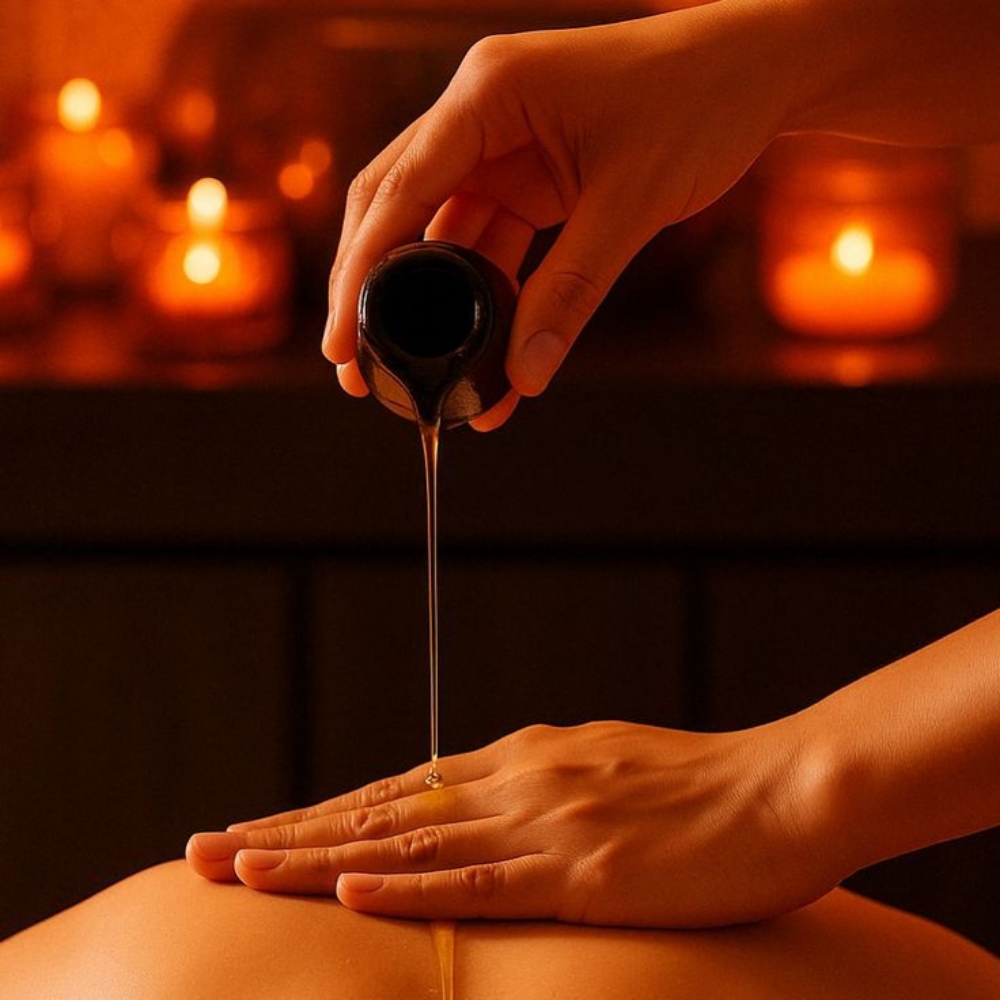C B D Infused Massage Oil at Glow Loft in North Haven, CT