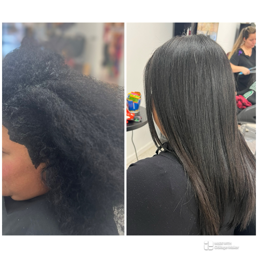 Root Touch Up + Blowout at Styles By Melissa in Fitchburg, MA