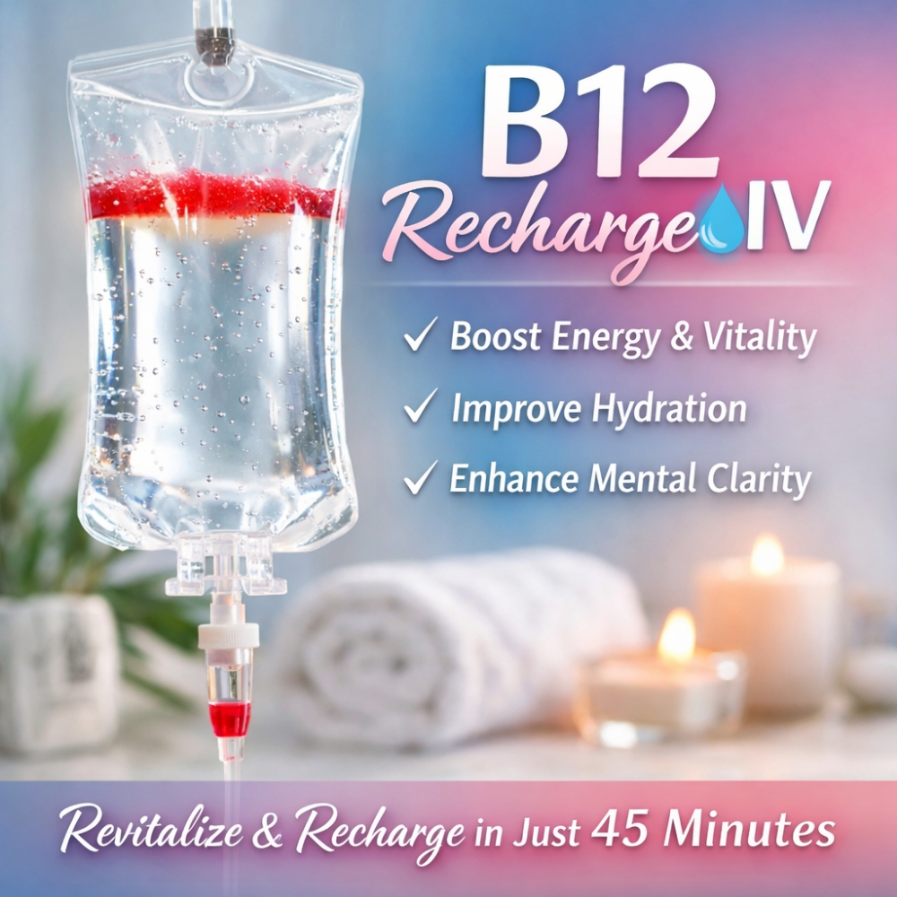 B12 Recharge Drip at Kietre Wellness & Aesthetics in North Las Vegas, NV