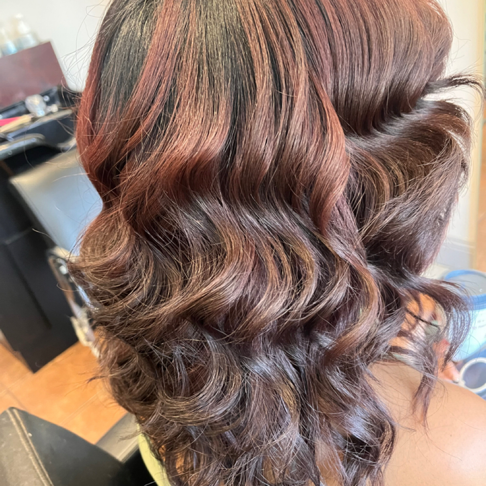 HI-LITES/OVERALL COLOR CHANGE at House of Tress in Dallas, TX