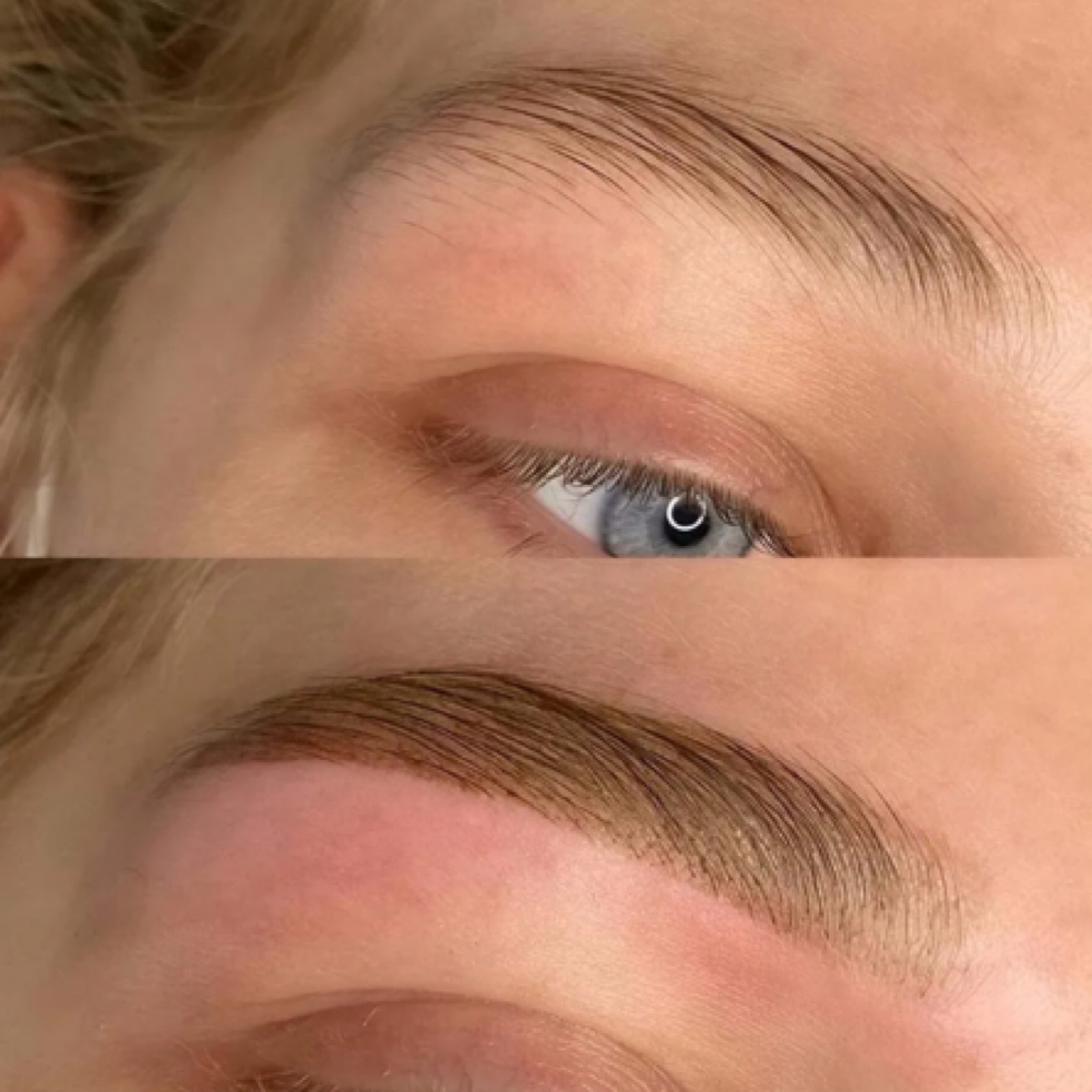 Brow Hybrid Stain at La Piel Esthetics & Microblading in Baton Rouge, LA