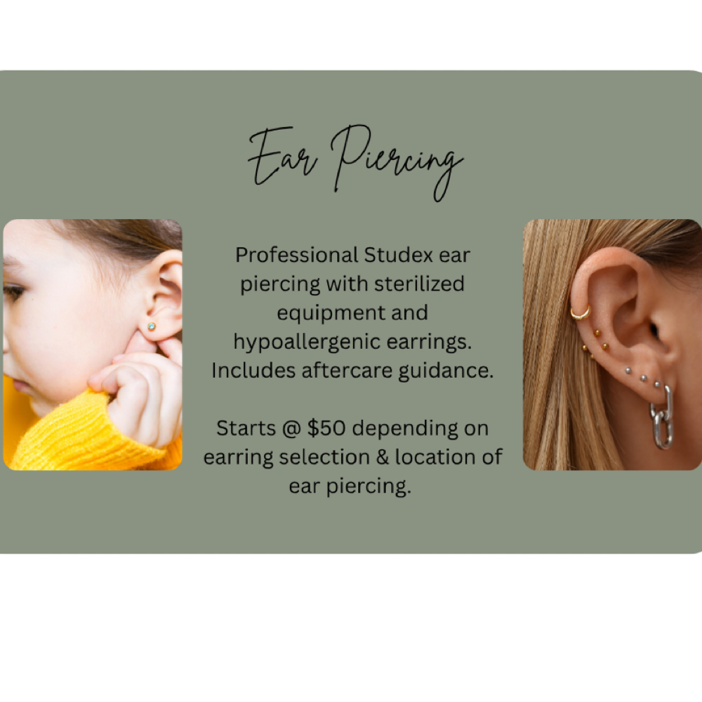 Ear Piercing at M.A.D.E. in Beauty in Perryville, MO