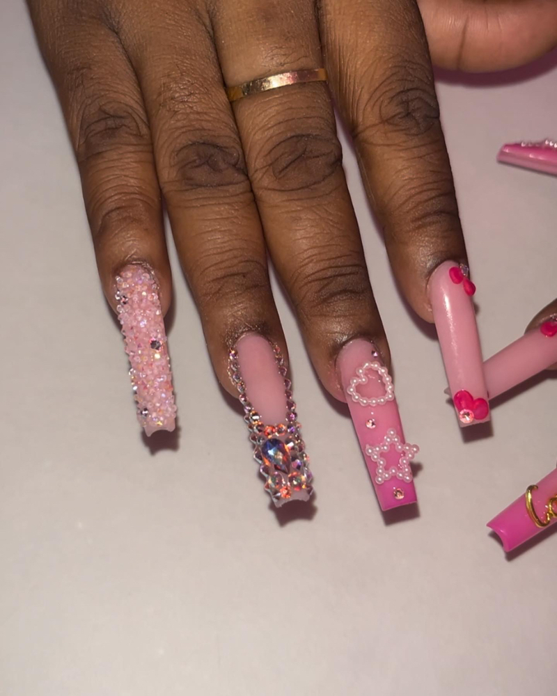 Long Full Set With Design