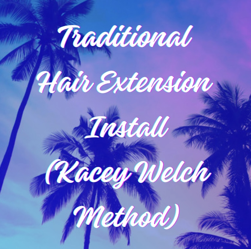 KWM Hair Extension Installation