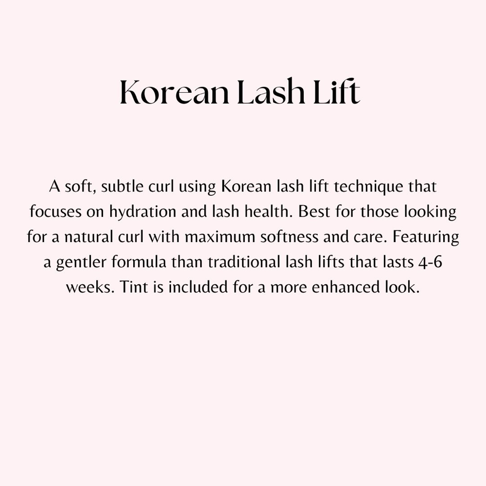 Korean Lash Lift