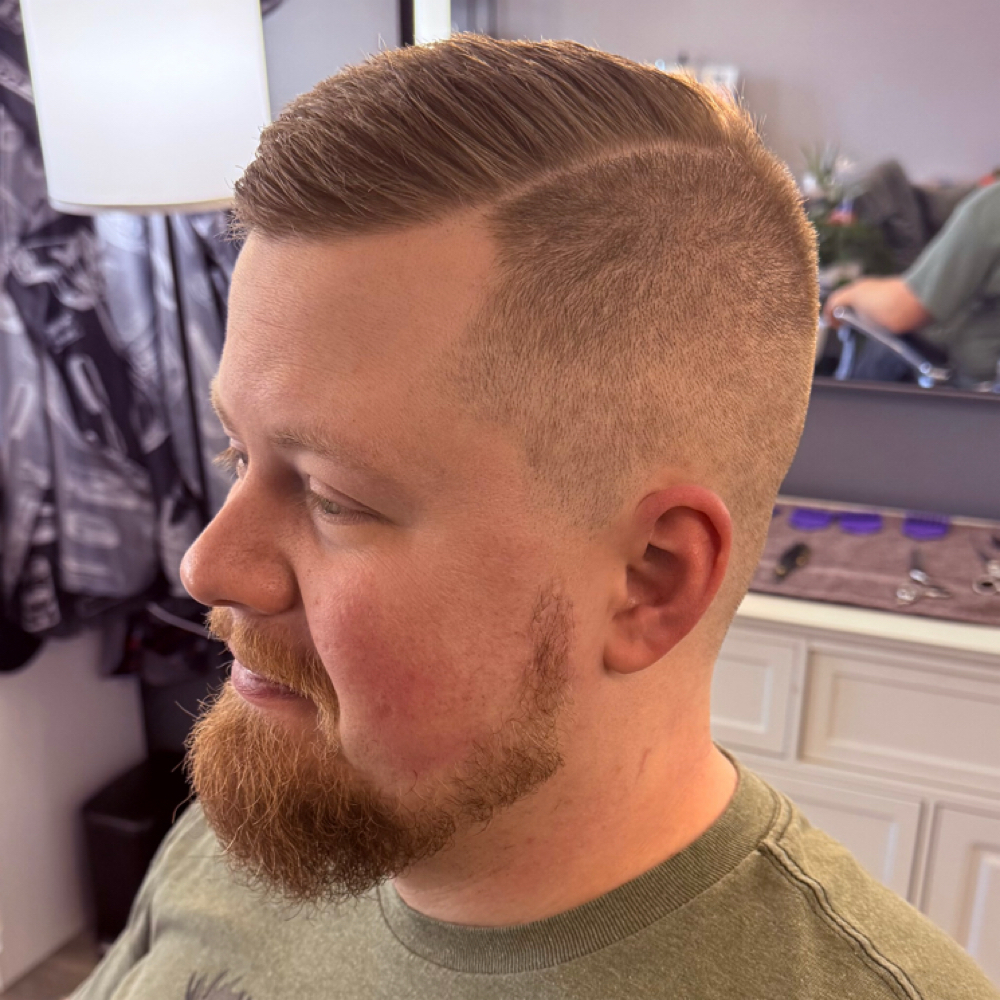 Haircut and Beard Trim at Mad Barbering (Van Roy Barbershop) in Wasilla, AK